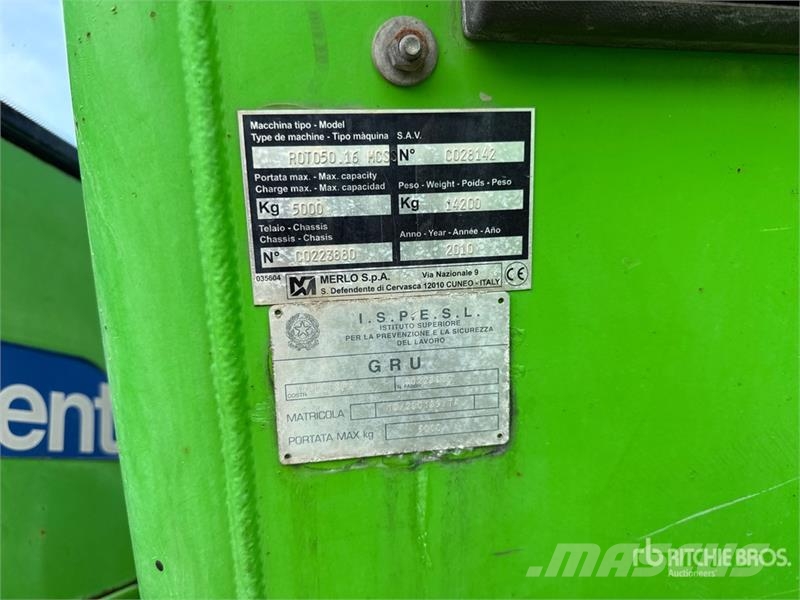 Merlo ROTO50.16 MCSS Telehandler Teleskoplæssere