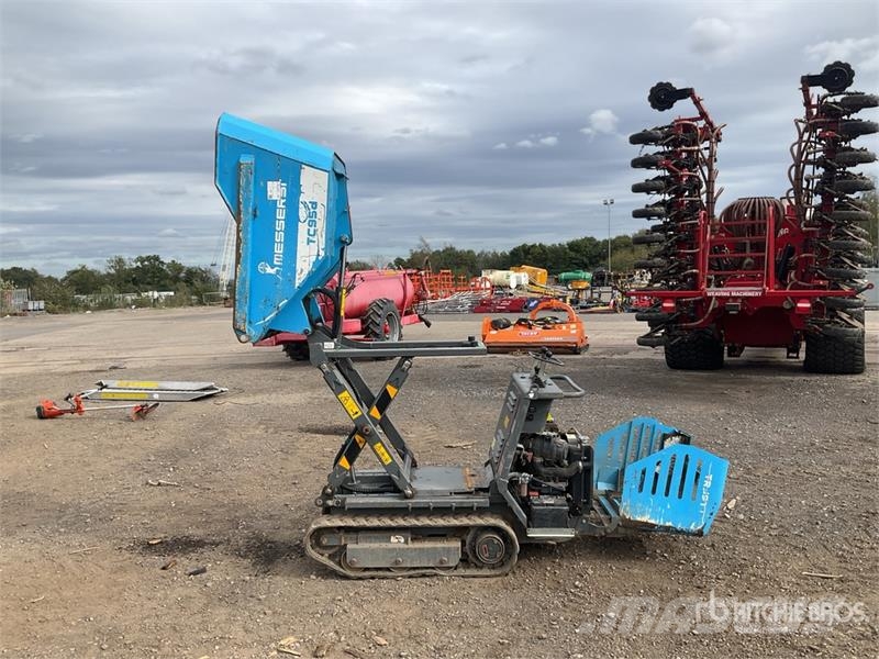 Messersi TC95d Stand-On Hi-Tip Mini Crawler Dumper Mini Dumpers