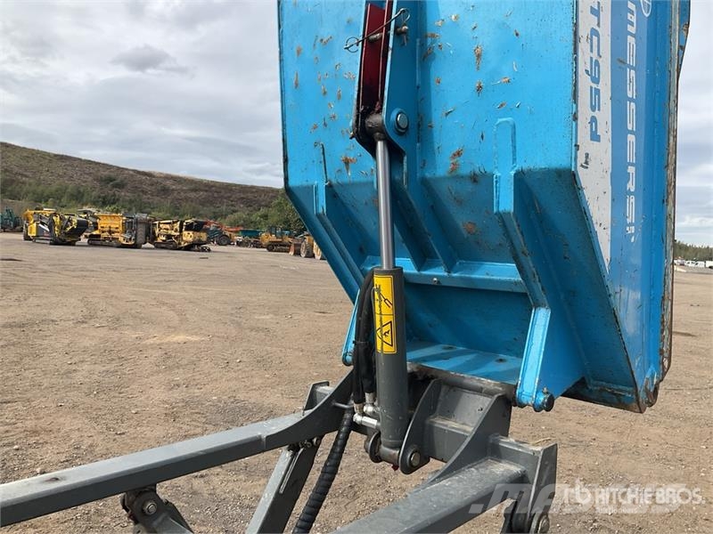 Messersi TC95d Stand-On Hi-Tip Mini Crawler Dumper Mini Dumpers