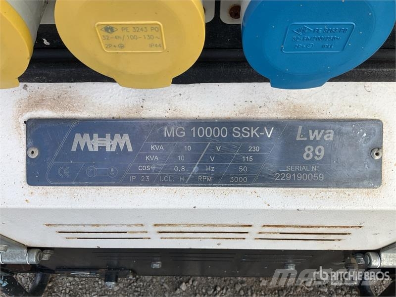  MHM MG100000 10 kVA Mobile Generator Set Diesel Generatoren