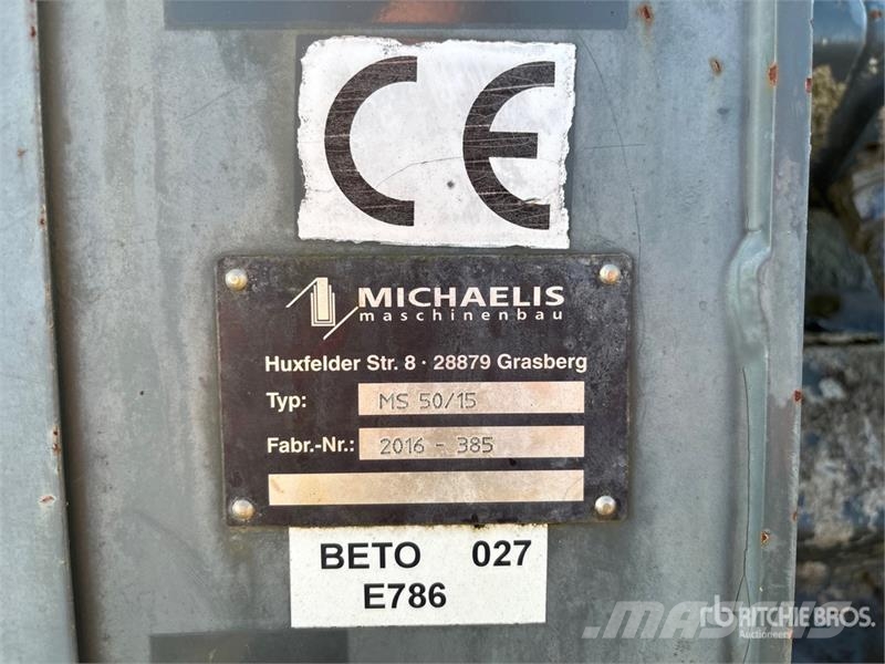 Michaelis MS 50/15 1500 mm Excavator Screening Bucket Siebschaufeln