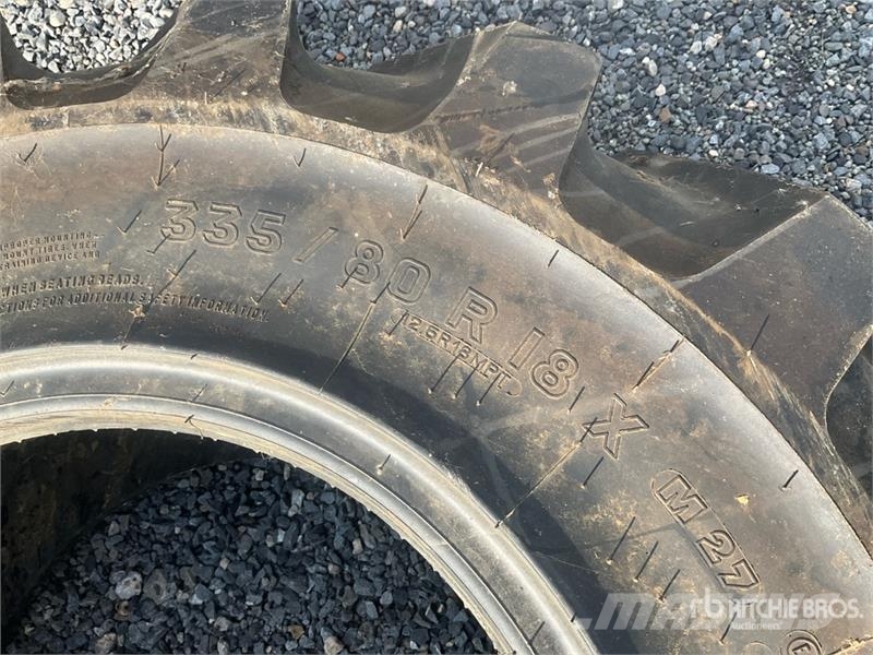 Michelin X M27 335/80R18 132G Tires (Unused) Neumáticos, ruedas y llantas