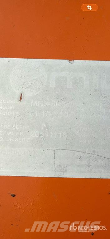  Mila MG3-5R30 1250 mm 3-Point 3 Shank Decompacteur ماكينات وملحقات زراعة أخرى