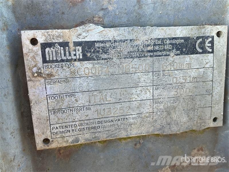 Miller 600 mm Digging Excavator Bucket Kopad