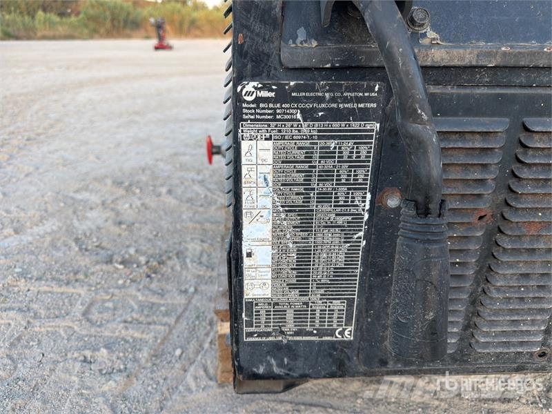 Miller Big Blue 400CXCC Groupe De Soudre Engine Driven We Welding Equipment