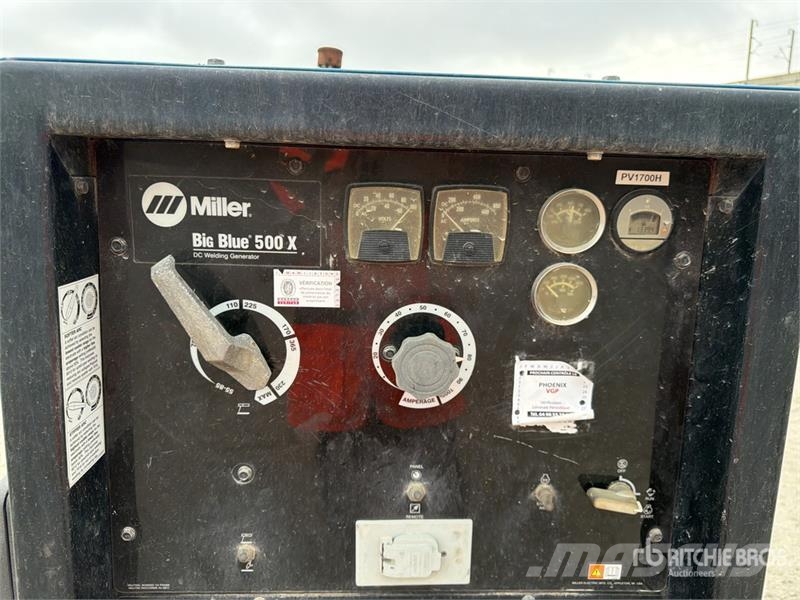 Miller BIG BLUE 500XCC Groupe De Soudre Engine Driven Wel Μηχανές συγκόλλησης