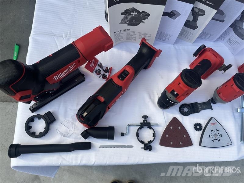 MILWAUKEE M18 BLCPP5A Qty of Equipment (Unused) Ostale komponente za građevinarstvo