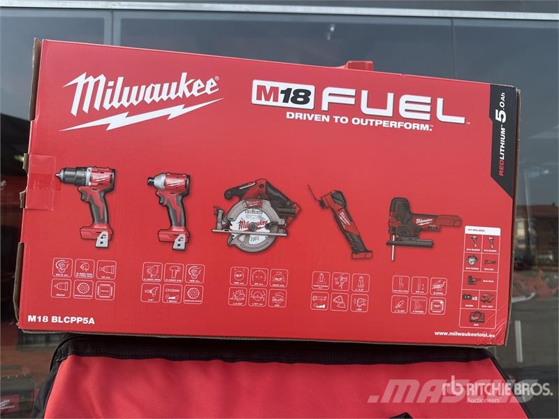 MILWAUKEE M18 BLCPP5A Qty of Equipment Tool Cabinet (Unused) Entreprenad - Övrigt