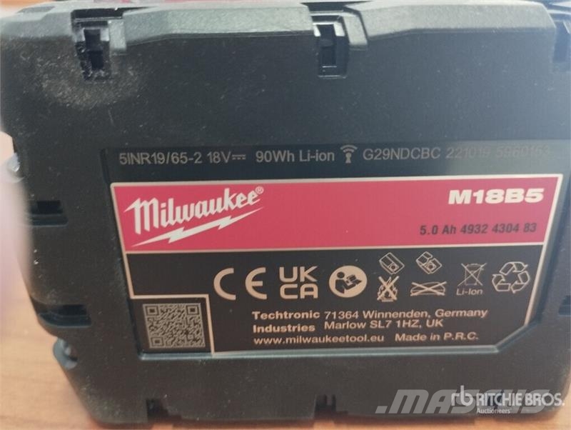 MILWAUKEE M18 FPP6G3 Qty of Equipment (Unused) Άλλα εξαρτήματα