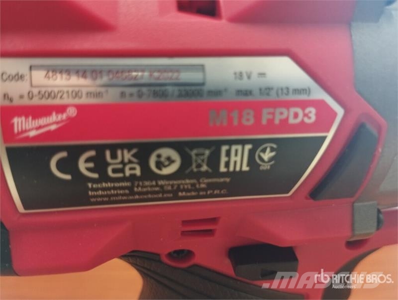 MILWAUKEE M18 FPP6G3 Qty of Equipment (Unused) Άλλα εξαρτήματα