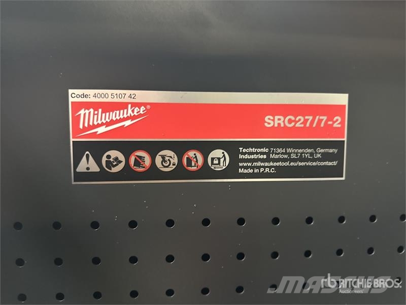 MILWAUKEE SRC27/7-2 Professional Black Tool Cabinet (Unused) Maszyny budowlane - Inne