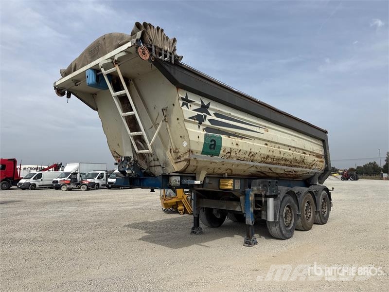 Minerva M1 Tri/A End Dump Trailer Tipper trailers