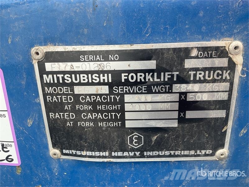 Mitsubishi FG25 2400 kg Forklift Вилични кари-повдигачи - други