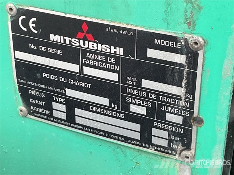Mitsubishi FG25 2500 kg Chariot Elevateur Forklift Другие складские механизмы