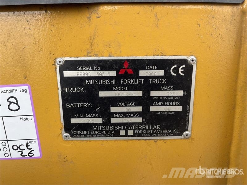 Mitsubishi Forklift (Inoperable) Forklift trucks - others