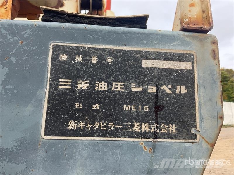 Mitsubishi ME15 Mini Excavator Mini excavators < 7t (Mini diggers)