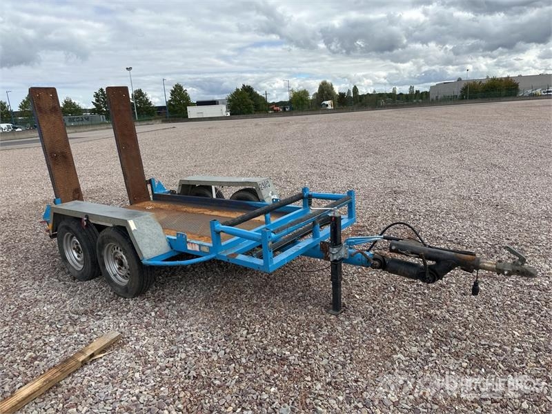 Moiroud T/A Remorque 2 Essieux Equipment Trailer Autonkuljetusperävaunut