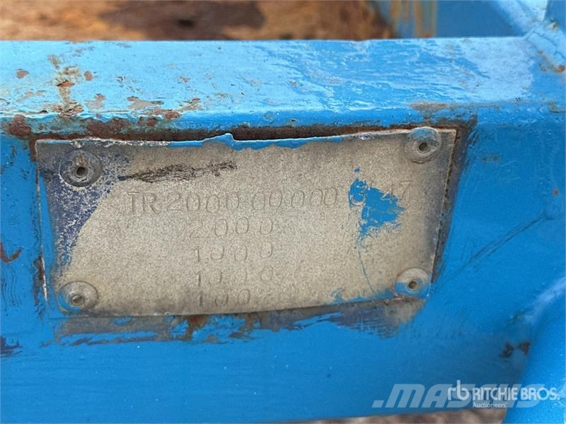 Moiroud T/A Remorque 2 Essieux Equipment Trailer Autonkuljetusperävaunut