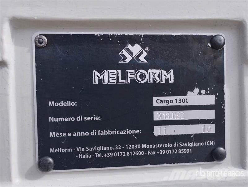  Monetti Melform Cargo 1300 Isothermal Container Άλλα εξαρτήματα