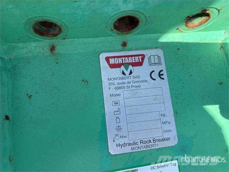 Montabert V2500 Marteau Hydraulique Hydraulic Breaker Ciocane / Concasoare