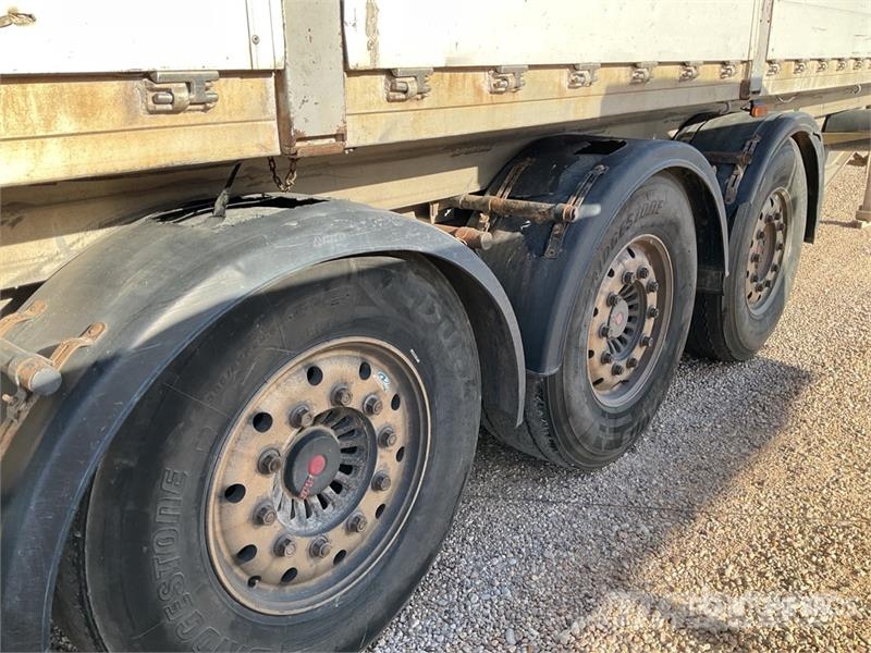 Montull SBA3S130SN Tri/A Aluminum End Dump Trailer Kipper