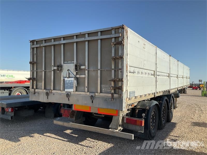 Montull SBA3S130SN Tri/A Aluminum End Dump Trailer Kipper
