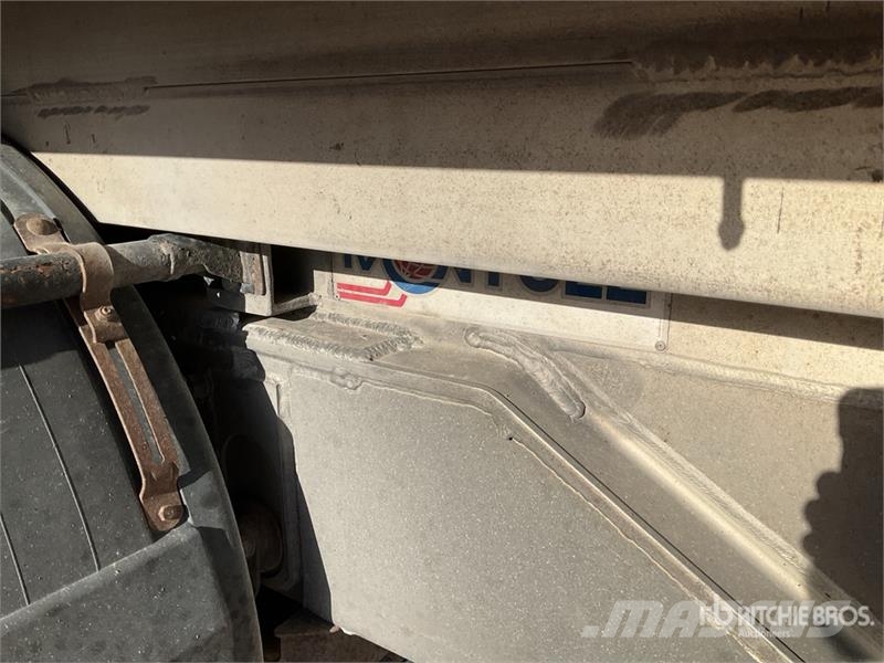 Montull SBA3S130SN Tri/A Aluminum End Dump Trailer Kipper