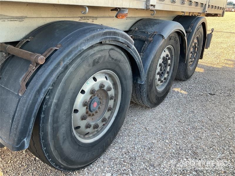 Montull SBA3S130SN Tri/A Aluminum End Dump Trailer Kipper