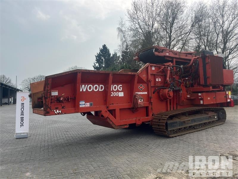 Morbark 3200 Tracked Wood Hog Horizontal Grinder معدات البناء - غير ذلك