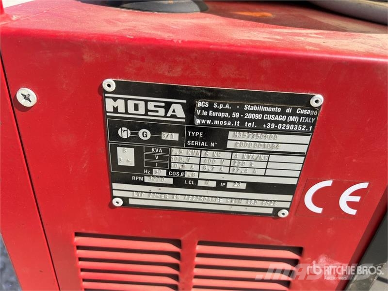 Mosa GE 7500 HSX 7.5 kVA Portable Generator Set Άλλες γεννήτριες