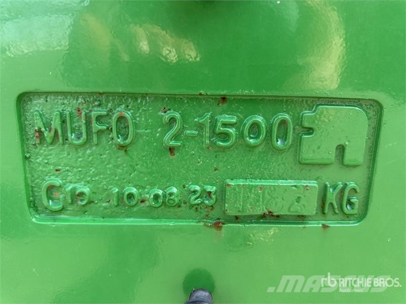  Mufo 1500 kg Masse Weight Ďalšie poľnohospodárske stroje