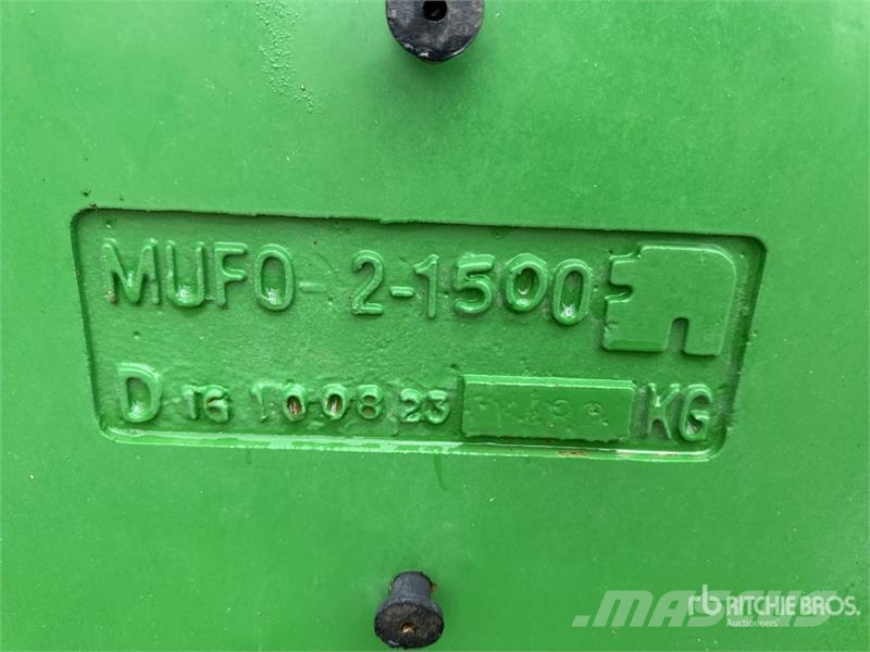  Mufo 1500 kg Masse Weight Ďalšie poľnohospodárske stroje