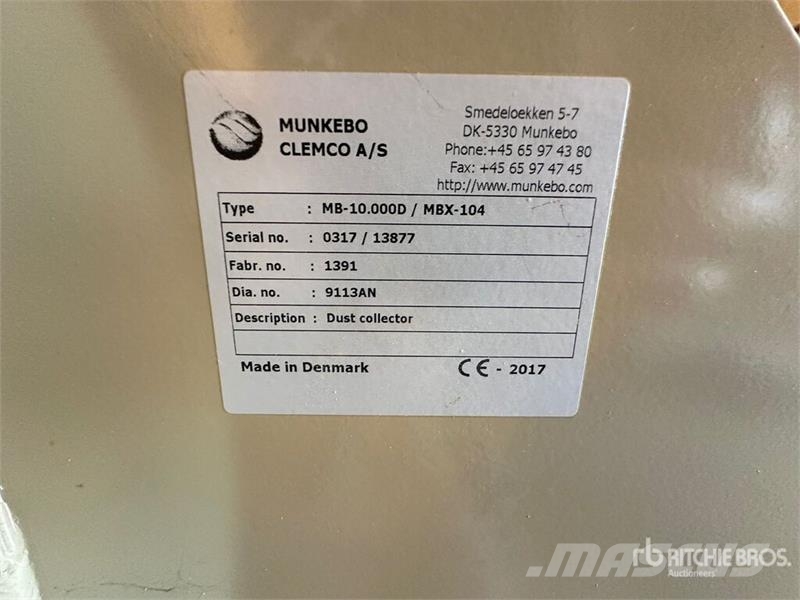  Mukebo Clemco A/S MB-10000D/MBX-104 Sand Blaster ( Costruzioni - Altro