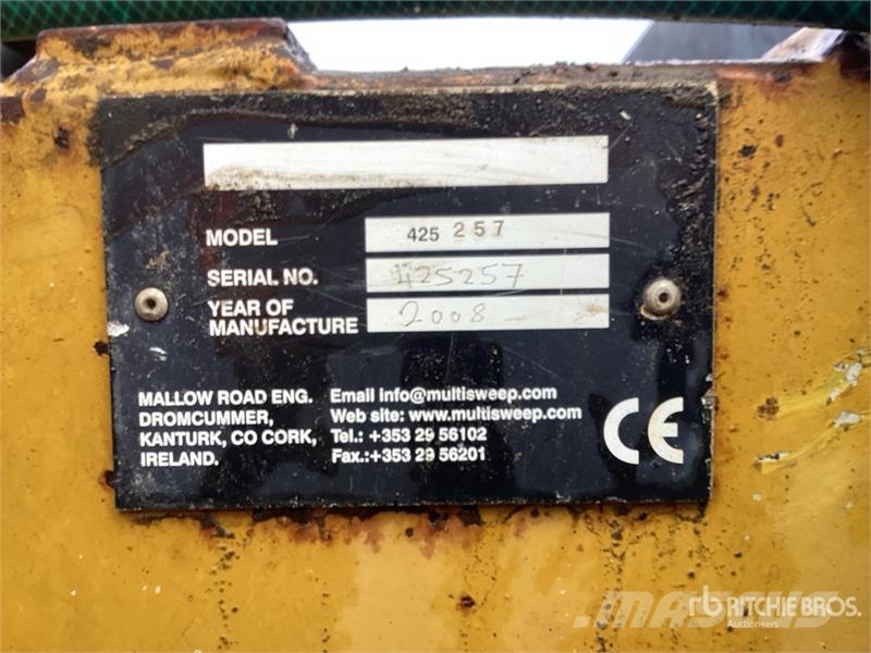 Multi Sweep 425 Roadbrush Muud osad