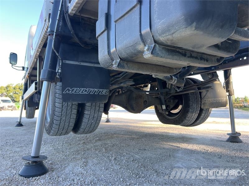 Multitel MT 182 DS 18 m on Nissan-Multitel Cabstar 35.12 NT Truck mounted platforms