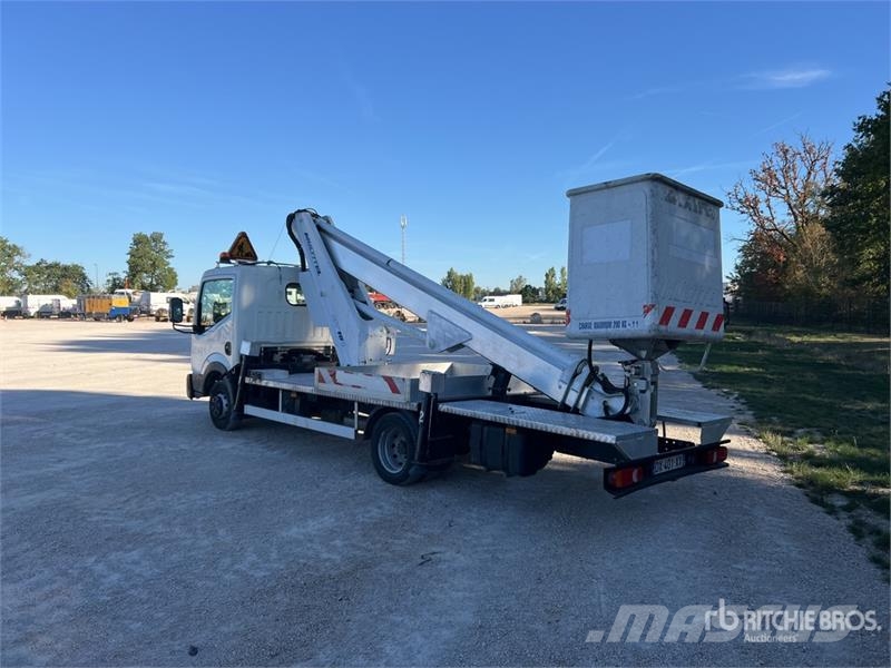 Multitel MT 182 DS 18 m on Nissan-Multitel Cabstar 35.12 NT Truck mounted platforms