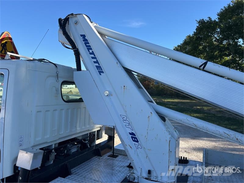 Multitel MT 182 DS 18 m on Nissan-Multitel Cabstar 35.12 NT Truck mounted platforms
