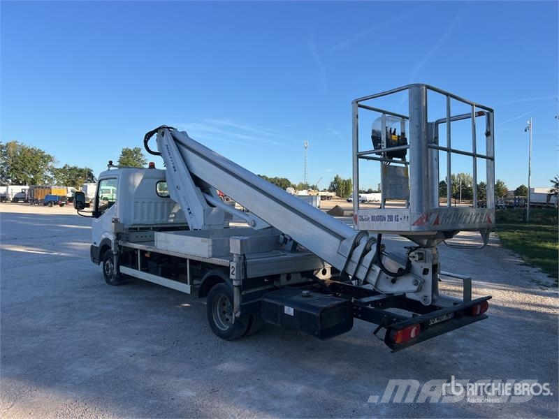 Multitel MT 222 EX 22 m on Nissan-Multitel Cabstar 35.12 NT Truck mounted platforms