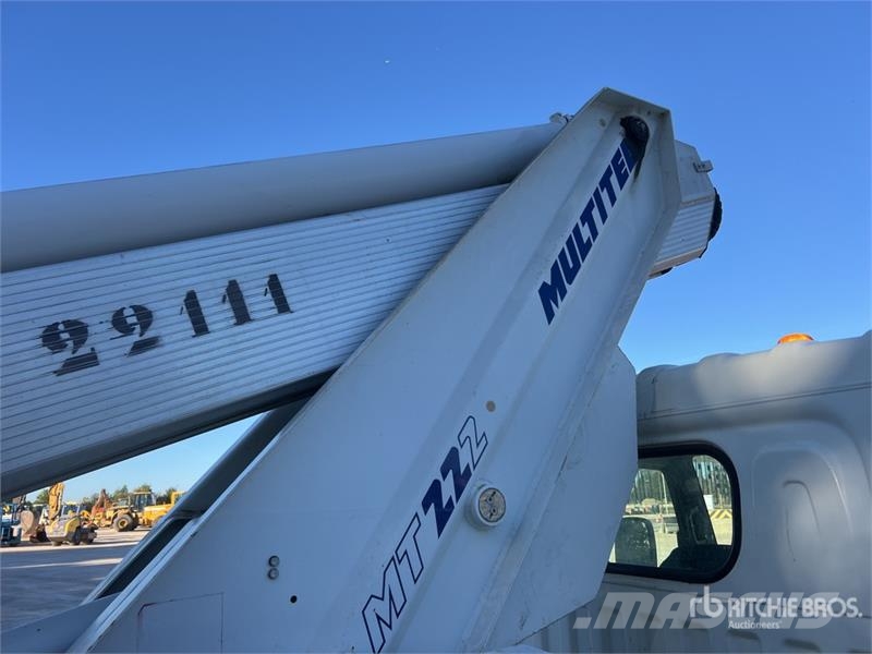 Multitel MT 222 EX 22 m on Nissan-Multitel Cabstar 35.12 NT Truck mounted platforms