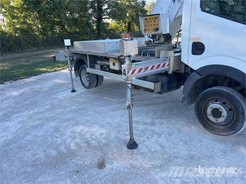 Multitel MT 222 EX 22 m on Nissan-Multitel Cabstar 35.12 NT Truck mounted platforms