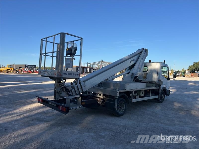 Multitel MT 222 EX 22 m on Nissan-Multitel Cabstar 35.12 NT Truck mounted platforms
