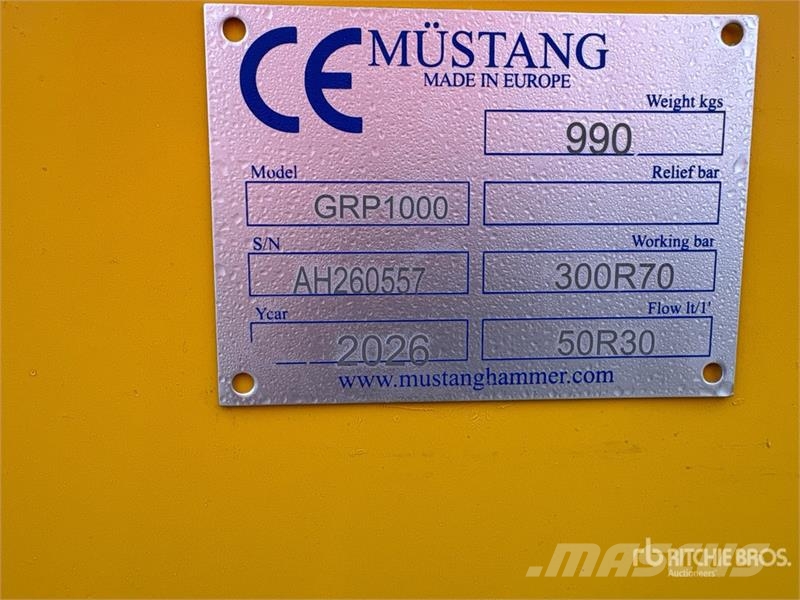 Mustang GRP1000 Pinzas