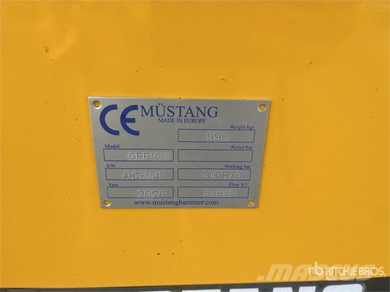 Mustang GRP1000 Pašgrābji