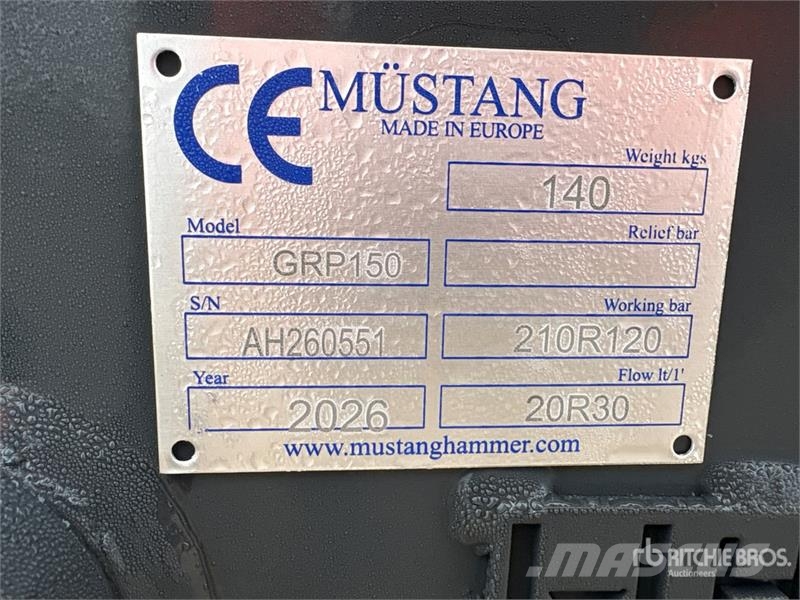 Mustang GRP150 خطاطيف