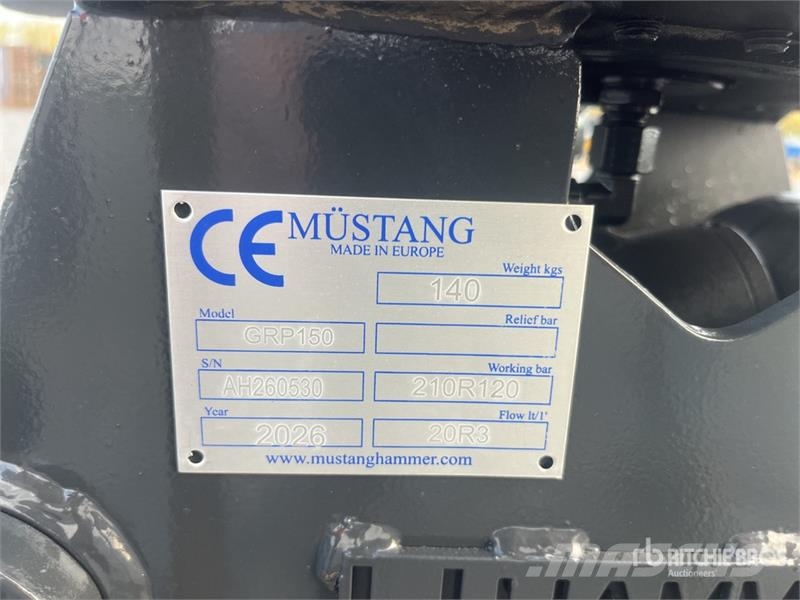 Mustang GRP150 Grijpers