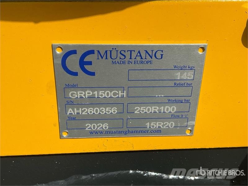 Mustang GRP150 CH Demolition Grapple (Unused) Грейферы