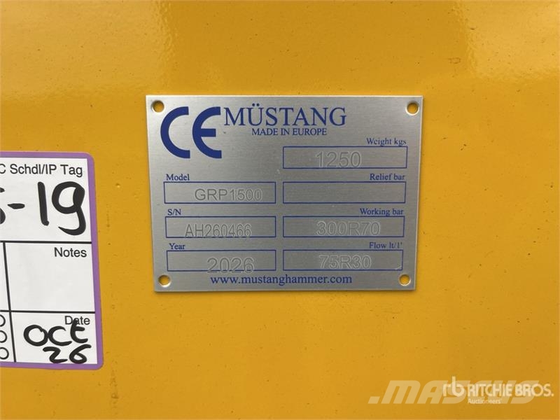 Mustang GRP1500 Grapples