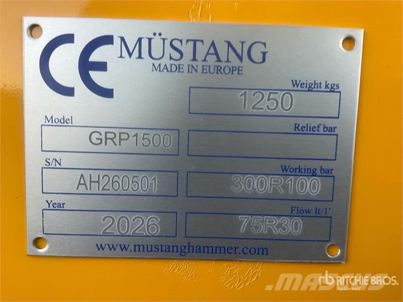 Mustang GRP1500 Polipler