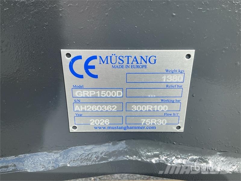 Mustang GRP1500D Demolition Grapple (Unused) Грейферы
