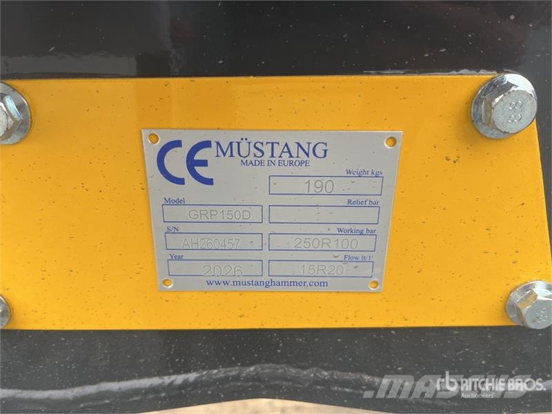 Mustang GRP150D Rotating Demolition Grapple (Unused) Grapples